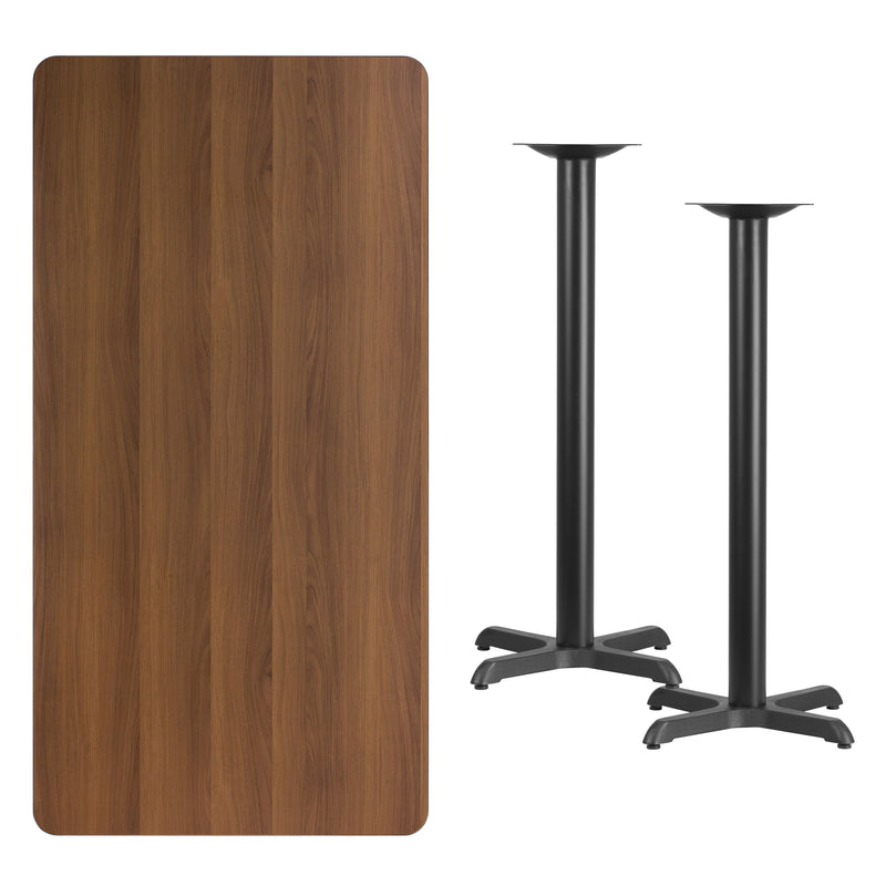 30x60 WA Laminate Table-X-Base