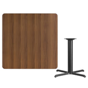 42SQ WA Laminate Table-X-Base