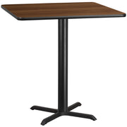 42SQ WA Laminate Table-X-Base
