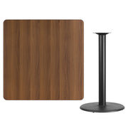 42SQ WA Laminate Table-RD Base