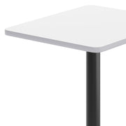 24x30 White Table Top & X Base