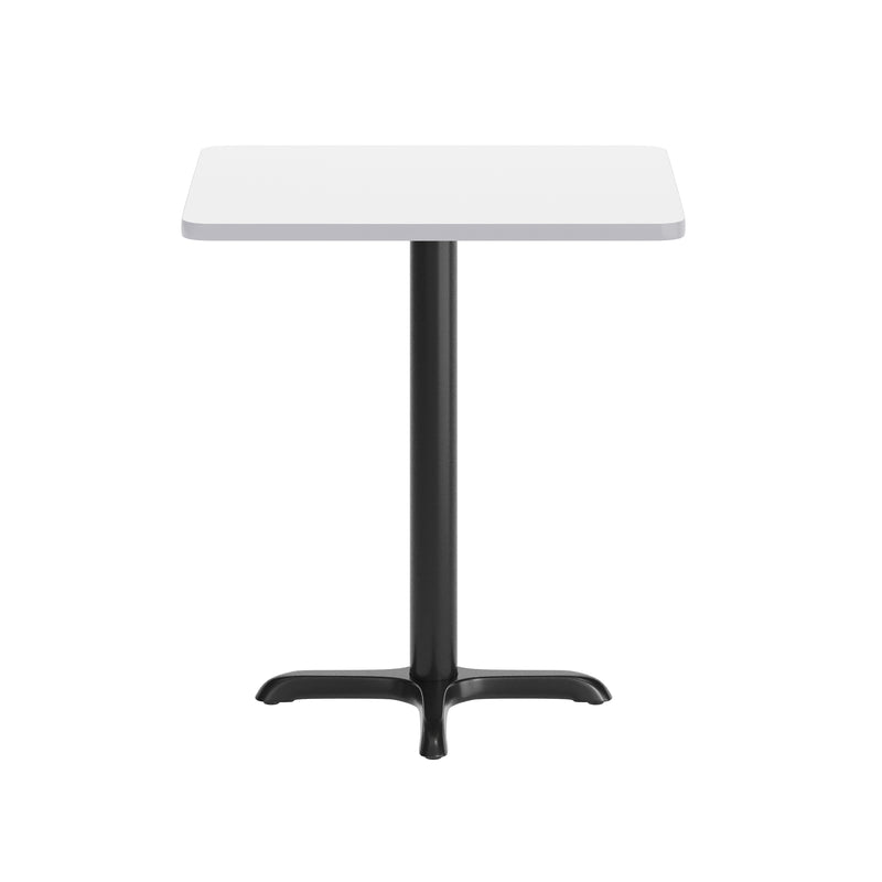 24x30 White Table Top & X Base