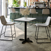 24x30 White Table Top & X Base