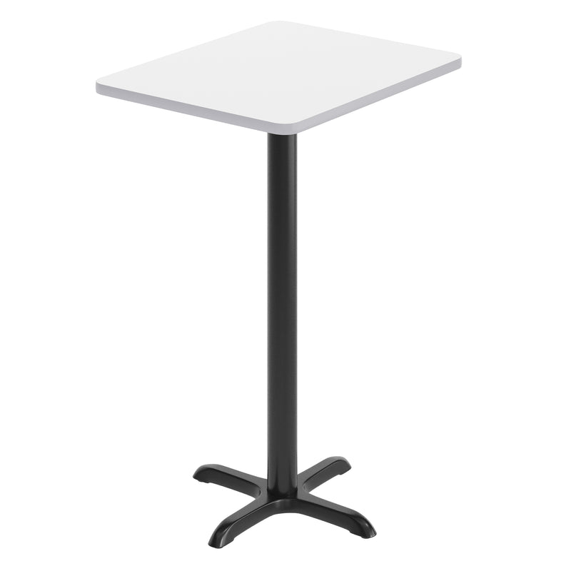 24x30 White Table Top & X Base