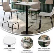 24x30 WH Table Top & RD Base