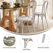 WH Wash Thonet Dining Chair