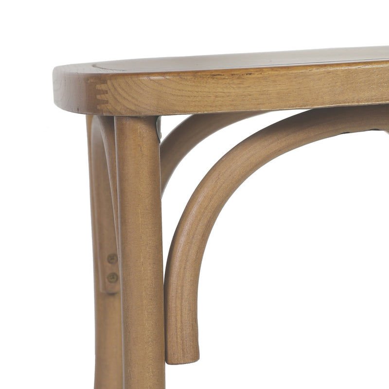Pecan Solid Wood Dining Chair