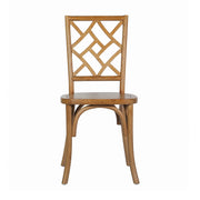Pecan Solid Wood Dining Chair