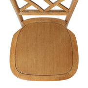 Pecan Solid Wood Dining Chair