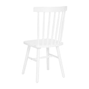 2PK White Spindle Back Chair