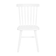 2PK White Spindle Back Chair