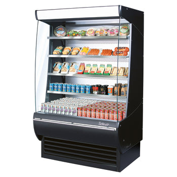 Turbo Air TOM-48DXB-N 48 inch Open Refrigerated Display Merchandiser