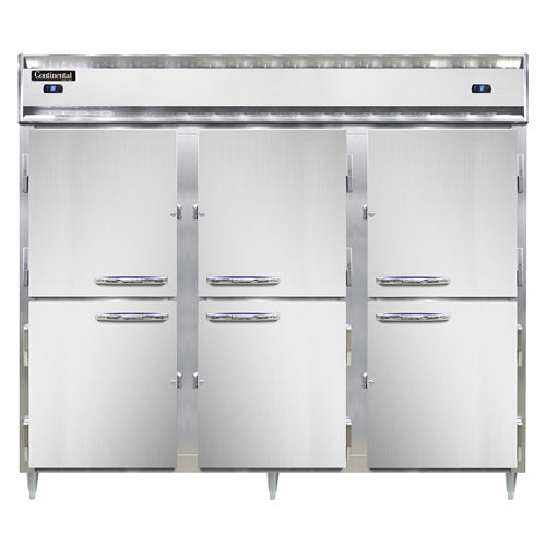 Continental Refrigerator D3RRFESNHD 85.5-inch Reach-In Refrigerator/Freezer