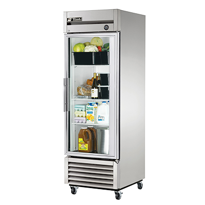 True T-23G-HC-FGD01 27 inch Reach-In Refrigerator