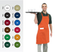 Chef Revival 601BAC-Burgandy Orange Bib Apron