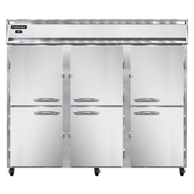 Continental Refrigerator 3RESNSAHD 85.5-inch Reach-In Refrigerator