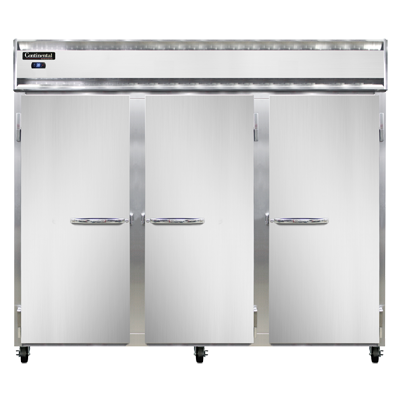 Continental Refrigerator 3RENSS 85.5-inch Reach-In Refrigerator