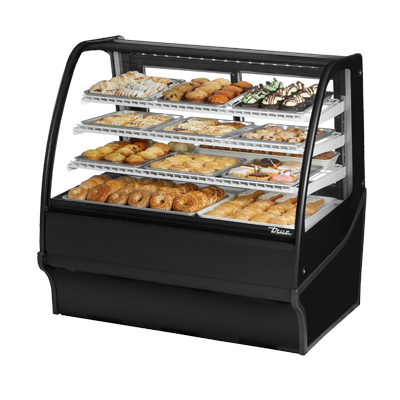 True TDM-DC-48-GE/GE-B-W 48 inch Non-Refrigerated Bakery Display Case