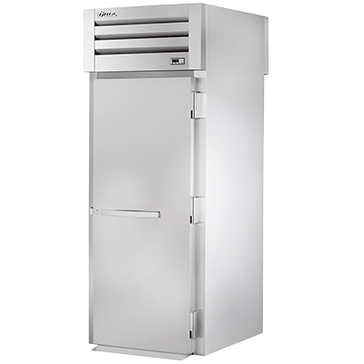 True STR1HRT89-1S-1S 35 inch Roll-Thru Heated Cabinet