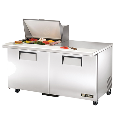 True TSSU-60-12M-B-HC 60 inch Mega Top Sandwich Prep Table