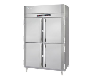 Victory Refrigeration HRS-2D-S1-EW-PT-HD 25.6 cu. ft. Dual Temp Refrigerator/Heated Pass-Thru