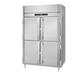 Victory Refrigeration HRS-2D-S1-EW-PT-HD 25.6 cu. ft. Dual Temp Refrigerator/Heated Pass-Thru