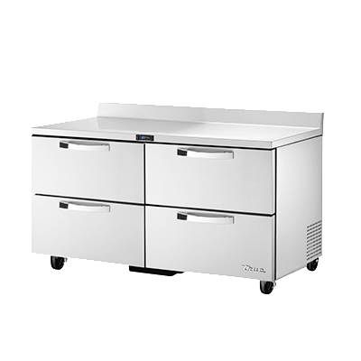 True TWT-60D-4-HC-SPEC3 60 inch Work Top Refrigerated Counter