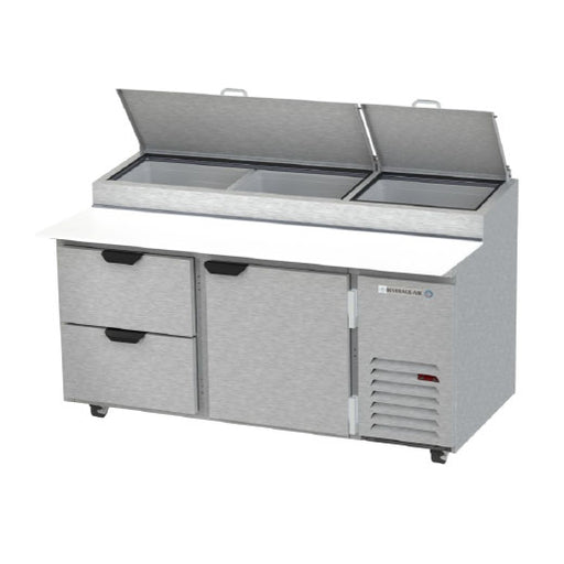 Beverage Air DPD67HC-2 20-inch Pizza Prep Table