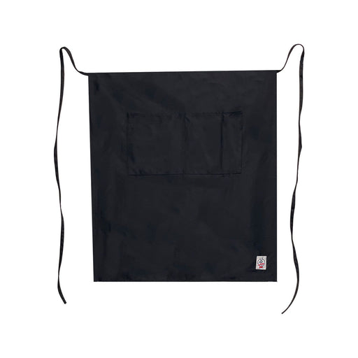 CAC China APBS-1K Chef's Pride Bistro Apron Full-Length Black