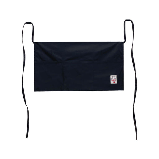 CAC China APWA-1K Chef's Pride Waist Apron 3-Pocket Black