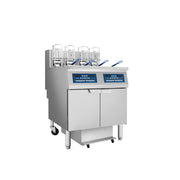 Atosa CookRite AEFF-50-2TB electric fryer, right side view