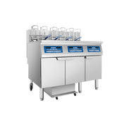 Atosa CookRite AEFF-50-3B electric fryer, right side view