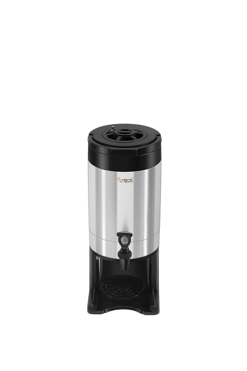 Atosa CD-15-NL-WS coffee dispenser with stand, front view