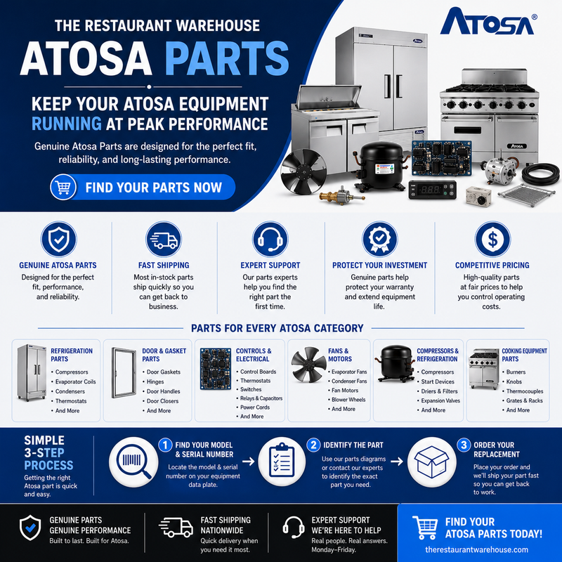 Atosa USA 301070056 Manifold,Gas