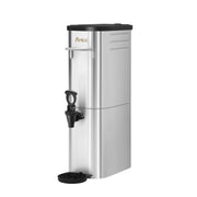 Atosa TD-3T-DT 3 gallon iced tea dispenser with drip tray, left side view