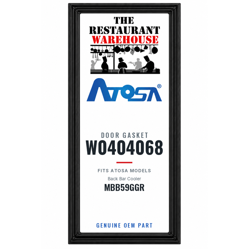 Atosa W0404068 door gasket, fits MBB59GGR