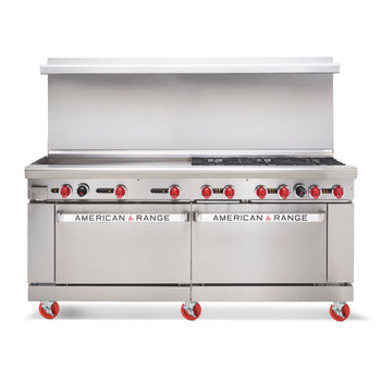 American Range AR-24G-8B Range 72 inch Restaurant Gas