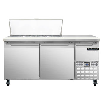 Continental Refrigerator RA68N18M 68-inch Mega Top Sandwich Prep Table