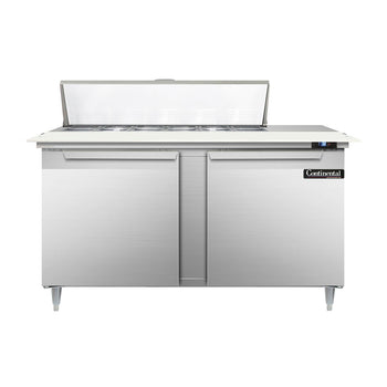 Continental Refrigerator D60N12C 60-inch Sandwich Prep Table