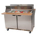 Beverage Air SPE48HC-18M-DS 48-inch Mega Top Sandwich Prep Table