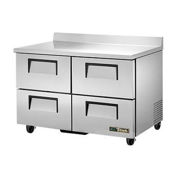 True TWT-48D-4-HC 48 inch Work Top Refrigerated Counter