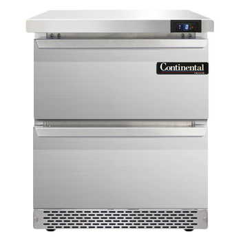 Continental Refrigerator SWF27N-FB-D 27.5-inch Work Top Freezer Counter