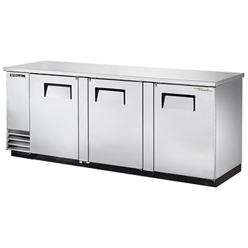 True TBB-4-S-HC 90 inch Refrigerated Back Bar Cabinet