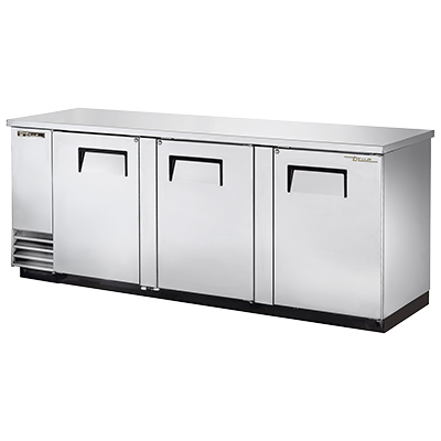 True TBB-4-S-HC 90 inch Refrigerated Back Bar Cabinet