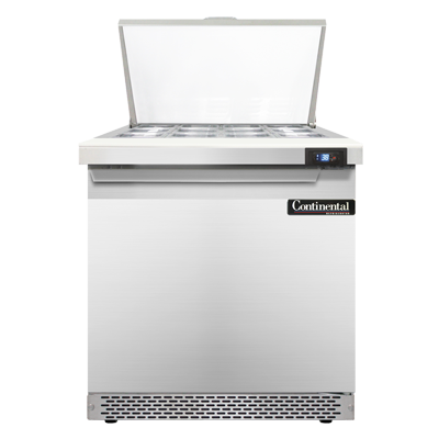 Continental Refrigerator SW32N12M-FB 32-inch Mega Top Sandwich Prep Table