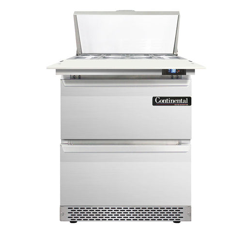 Continental Refrigerator D27N8C-FB-D 27.5-inch Sandwich Prep Table