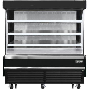 Everest Refrigeration EOMV-72-B-28-S 73-1/4-inch Open Air Merchandisers