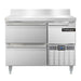 Continental Refrigerator DRA43NSSBS-D 43-inch Work Top Refrigerator