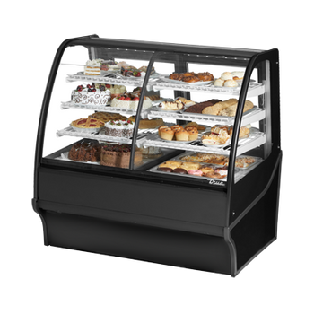 True TDM-DZ-48-GE/GE-S-S 48 inch Refrigerated/Non-Refrigerated Display Case