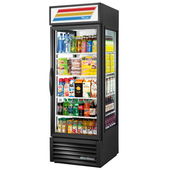 True GEM-23-HC-TSL01 28 inch Merchandiser Refrigerator